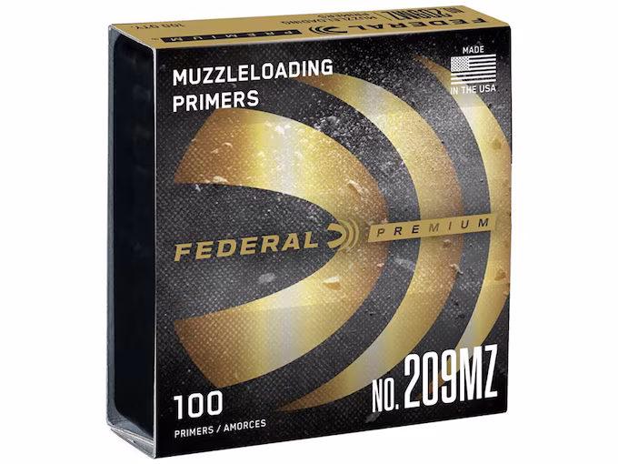 Federal Premium 209 Muzzleloader Primers Box of 100