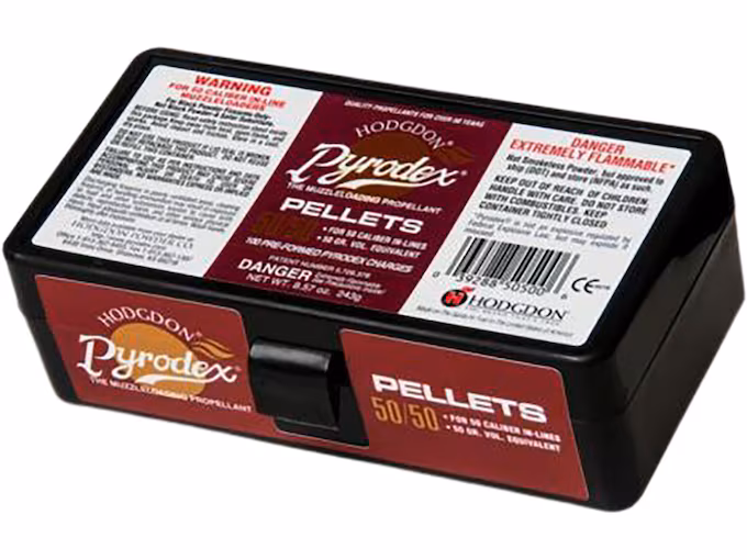 Hodgdon Pyrodex 50 Caliber Black Powder Pellets
