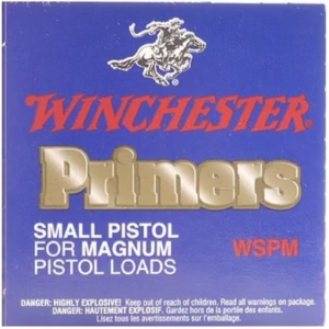 Winchester Small Pistol Magnum Primers #1-1/2M