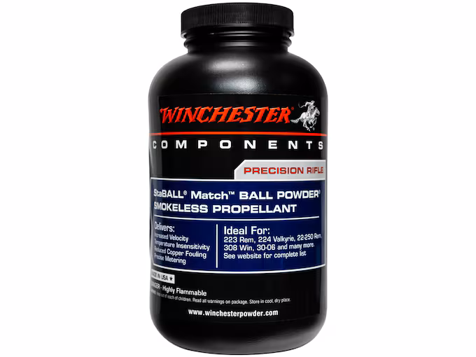 Winchester StaBall Match Smokeless Gun Powder